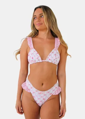 Alina Cottage Rose Ruffle Bottoms