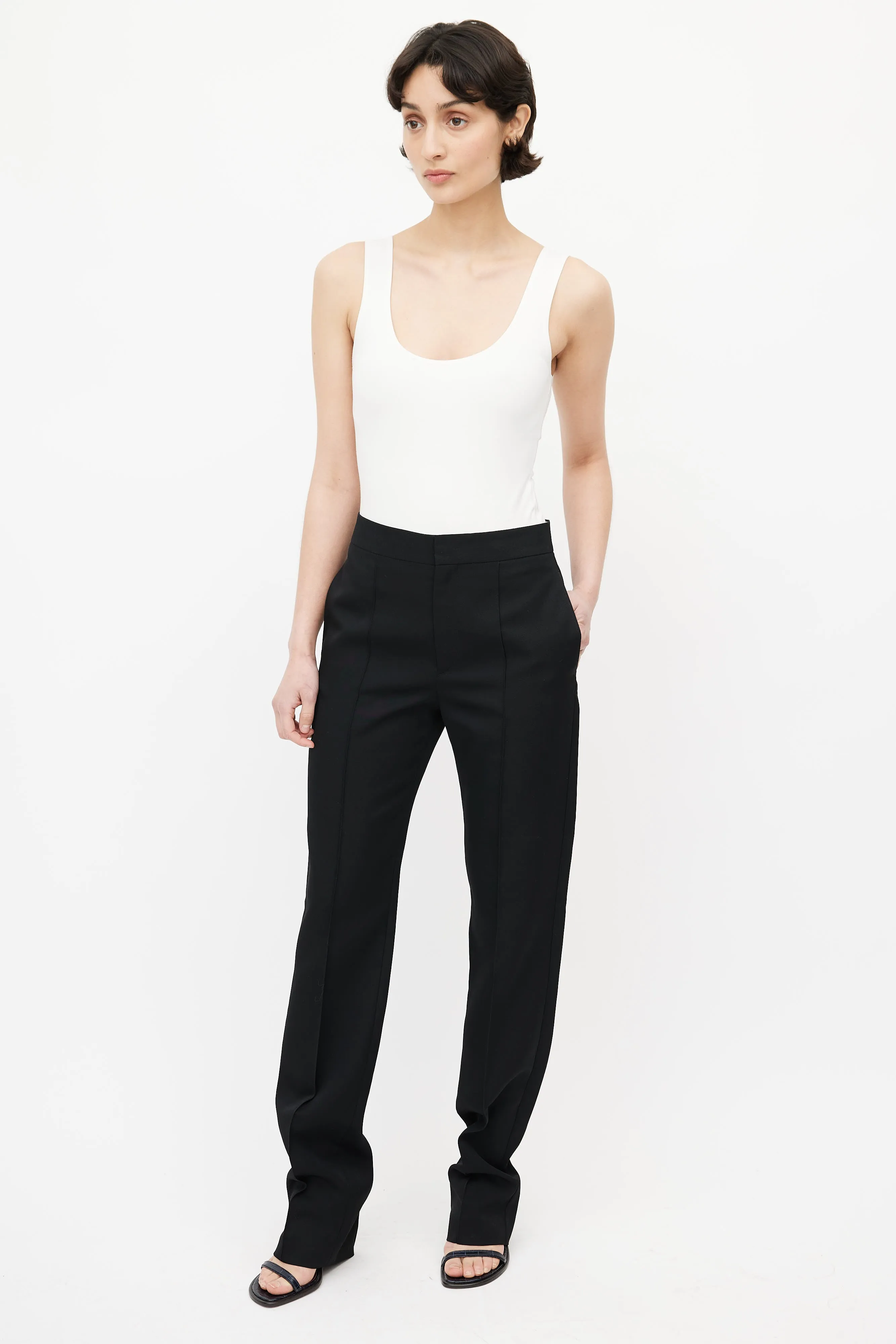 Black Liolirok Tapered Trouser