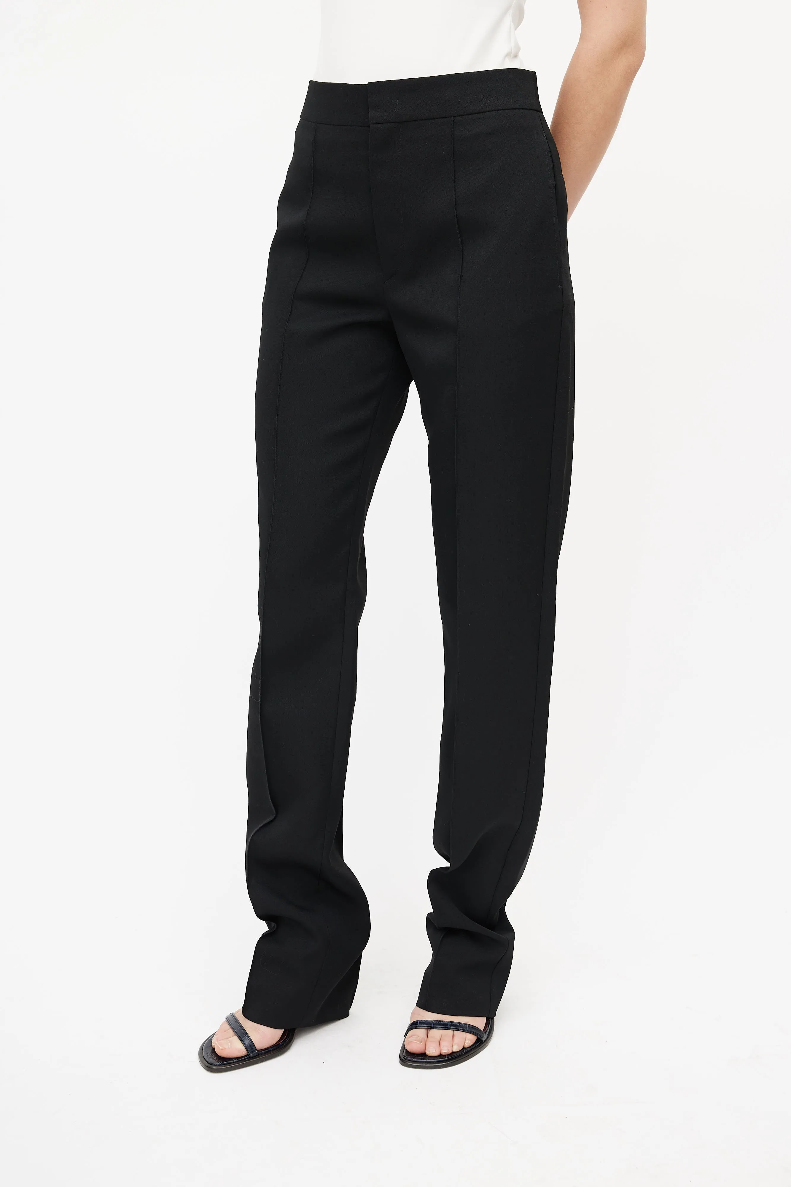 Black Liolirok Tapered Trouser