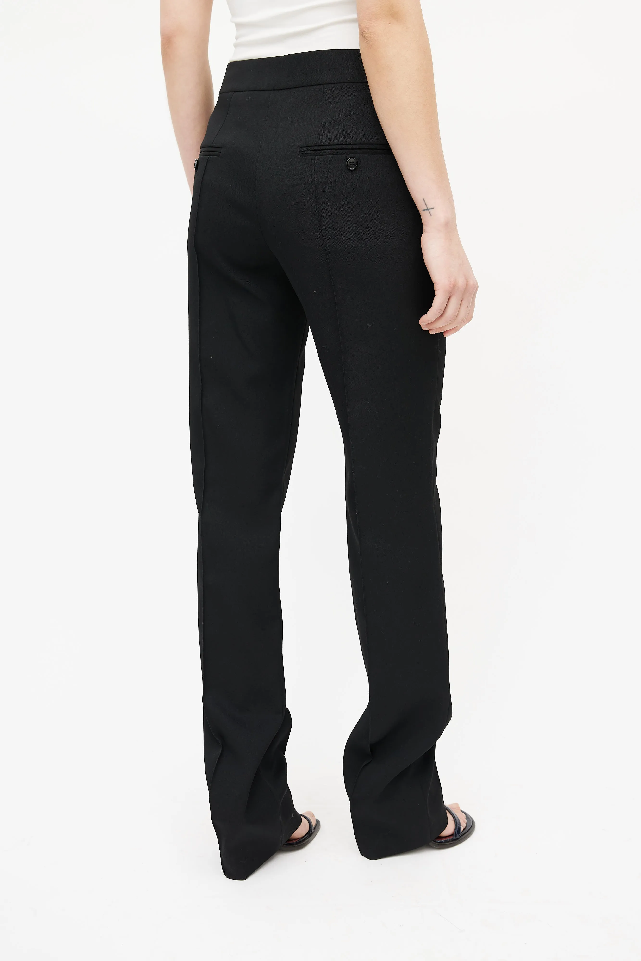 Black Liolirok Tapered Trouser