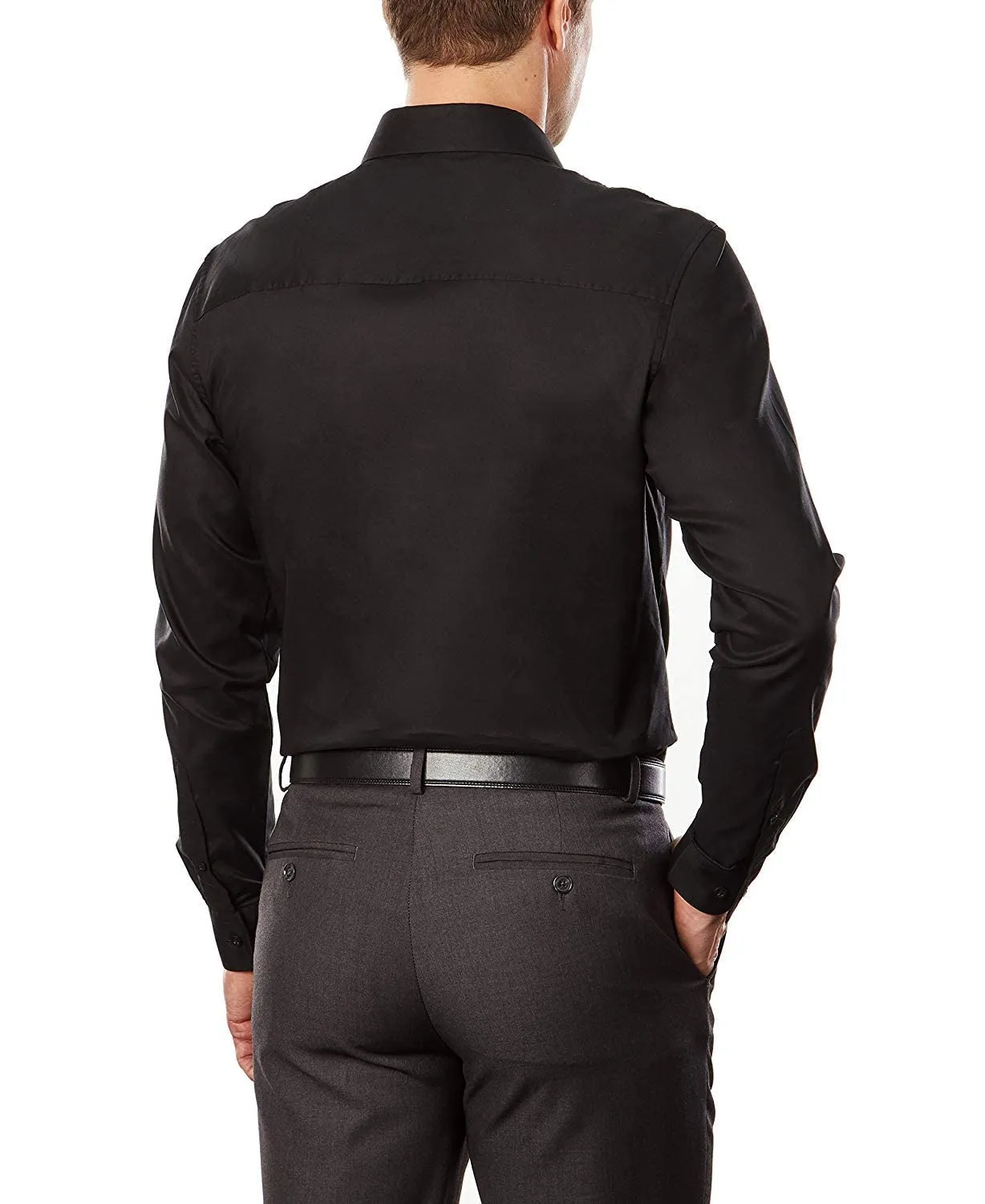 Men's Big & Tall Dress Shirt Big and Tall Solid