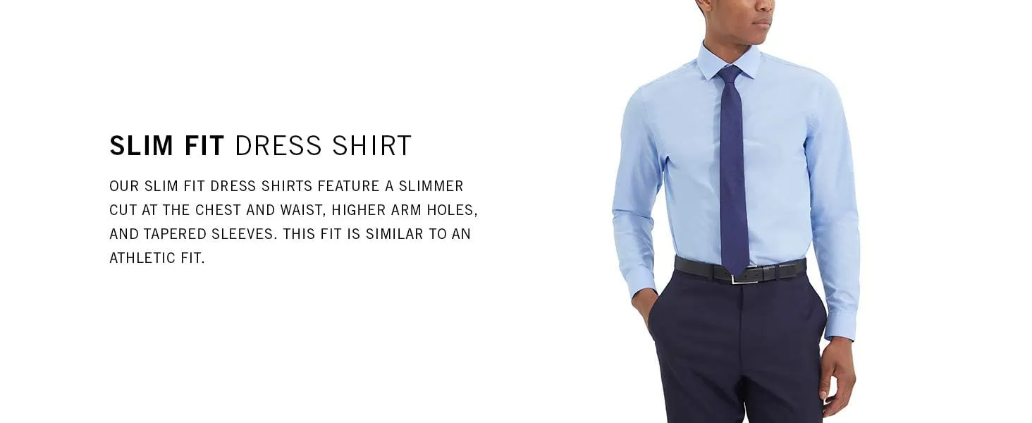 Men's Big & Tall Dress Shirt Big and Tall Solid