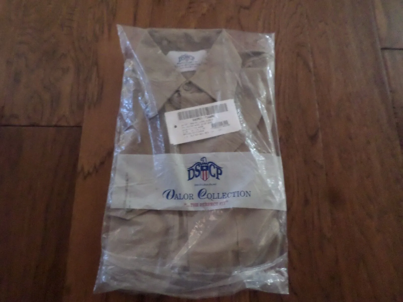 NEW U.S MILITARY NAVY MARINE CORPS LONG SLEEVE KHAKI DRESS SHIRT 14 1/2 X 33 USA