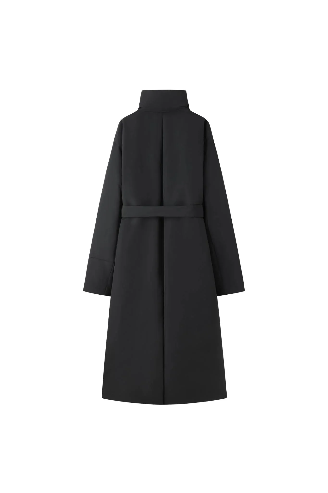 WILLOW Long Down Jacket - Black