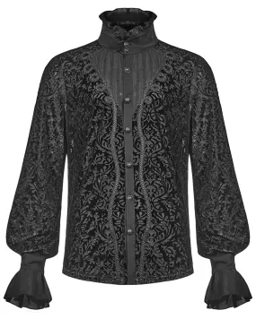 WY-1280 Invictus Mens Gothic Vampire Dress Shirt